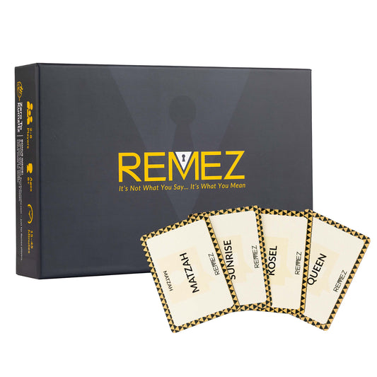 Remez - The #1 Game For Shabbos Tables and Family Fun